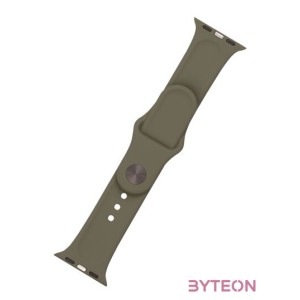 FIXED Szilikon Strap Set Apple Watch 38,40,41 mm, olive
