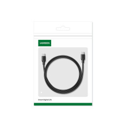 Cable USB-C to USB-C UGREEN 15177, 1,5m (black)