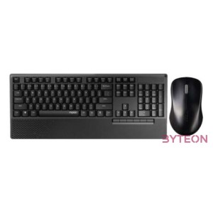 Rapoo X1960 Wireless Keyboard  Mouse Black HU