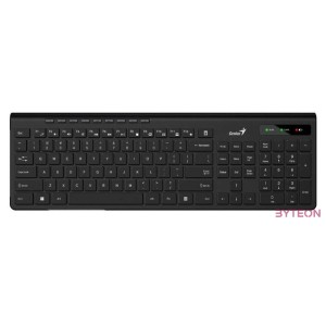 Genius SlimStar 7230 Wireless billentyűzet Black HU