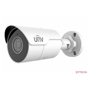 Uniview Easystar 8MP mini csőkamera, 4mm fix objektívvel, mikrofonnal