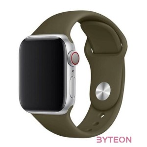 FIXED Szilikon Strap Set Apple Watch 38,40,41 mm, olive