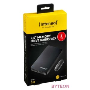 Intenso 2TB 2,5 USB3.0 Memory Drive Black  32GB USB Stick