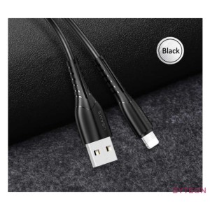 Usams SJ364USB01 Lightning Charging Cable 1m Black