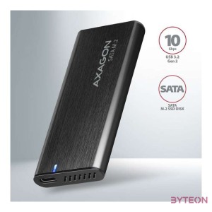 AXAGON EEM2-SBC SuperSpeed USB-C - M.2 SATA SSD RAW Box