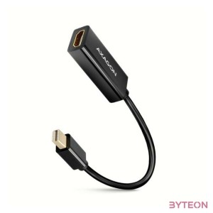 AXAGON RVDM-HI14N mini DisplayPort to HDMI active adapter 4K30Hz Black