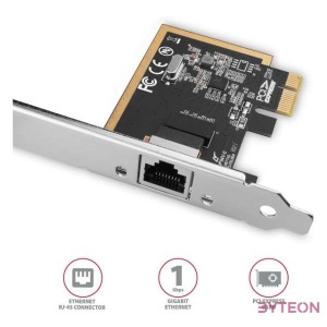AXAGON PCEE-GRF PCIe Gigabit Ethernet