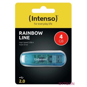 Intenso 4GB Rainbow Line USB2.0 Blue