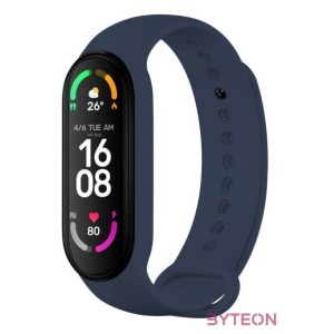 FIXED Silicone Strap for Xiaomi Band 7, Mi Band 6, Mi Band 5 Blue