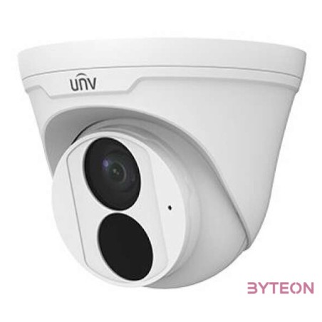 Uniview Easystar 8MP turret dómkamera, 2.8mm fix objektívvel, mikrofonnal