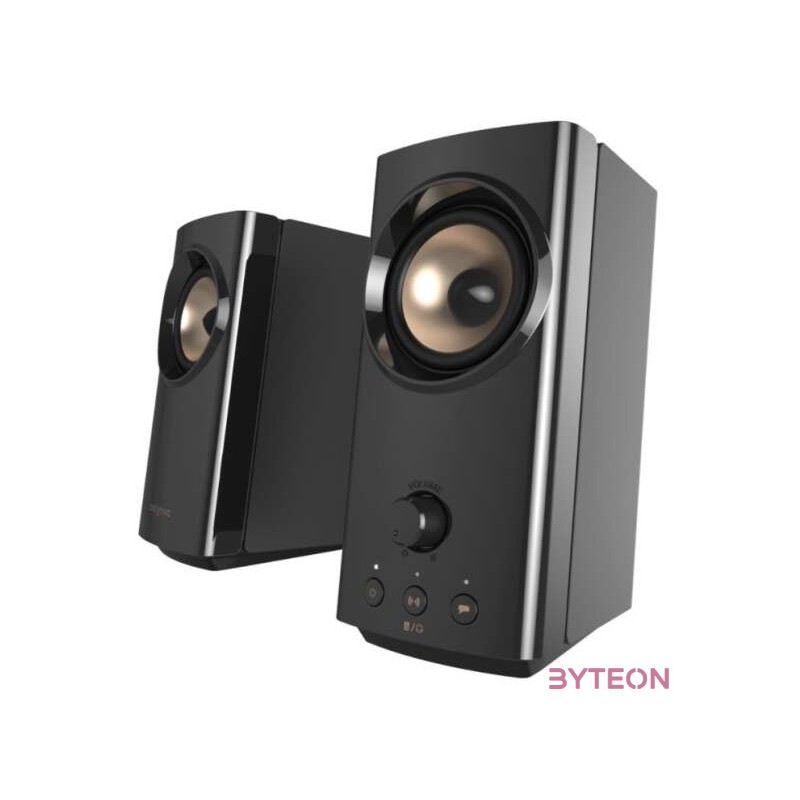 Creative T60 Compact Hi-Fi 2.0 Desktop Speakers Black