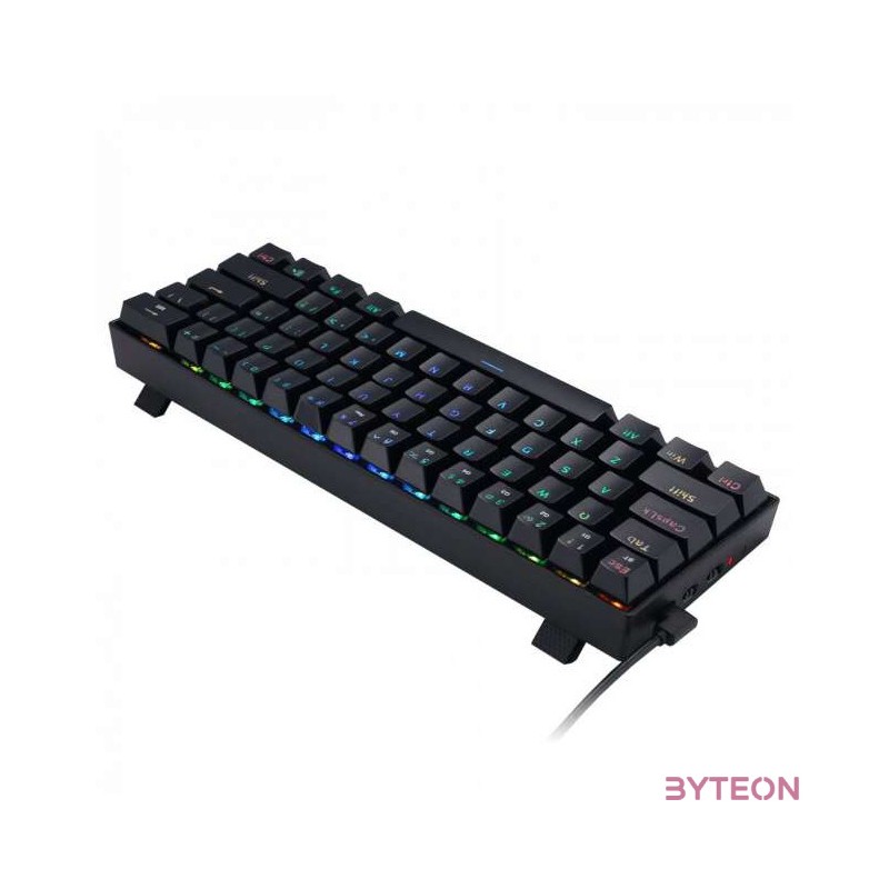 Redragon Draconic Compact RGB Wireless Blue Mechanical Tenkeyless Designed Bluetooth Gaming Keyboard Black HU
