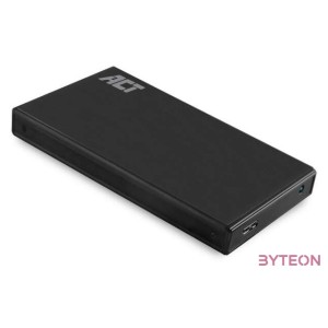 ACT AC1200 2,5 SATA Hard Drive Enclosure Aluminium USB 3.2 Gen1