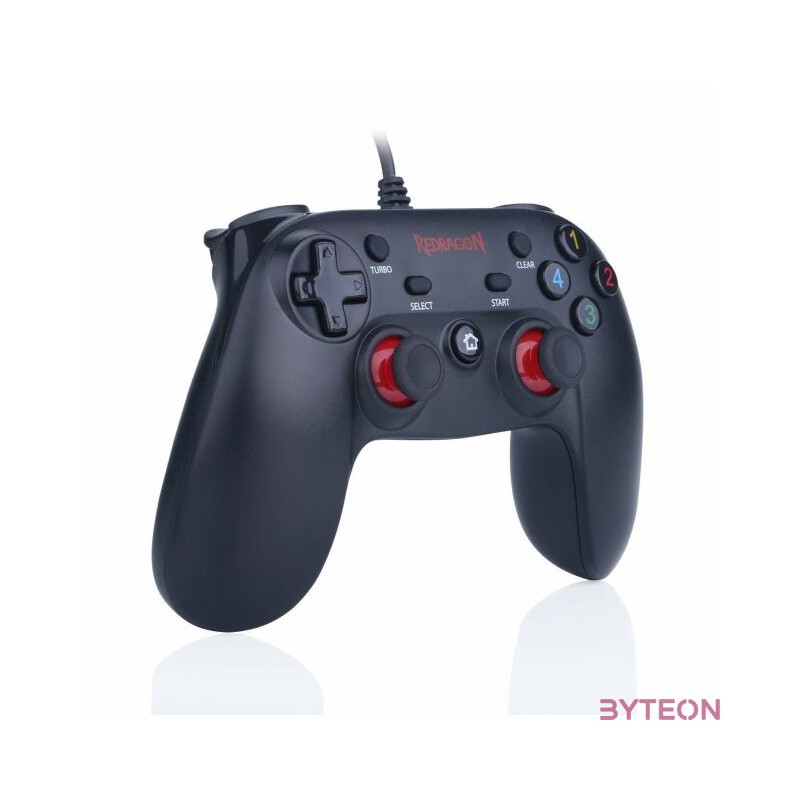 Redragon Saturn Wirred Gamepad Black PC,PS3