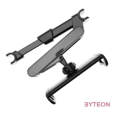 FIXED Tab Passenger 2 táblagép tartó fejtámlára, teleszkópos, fekete