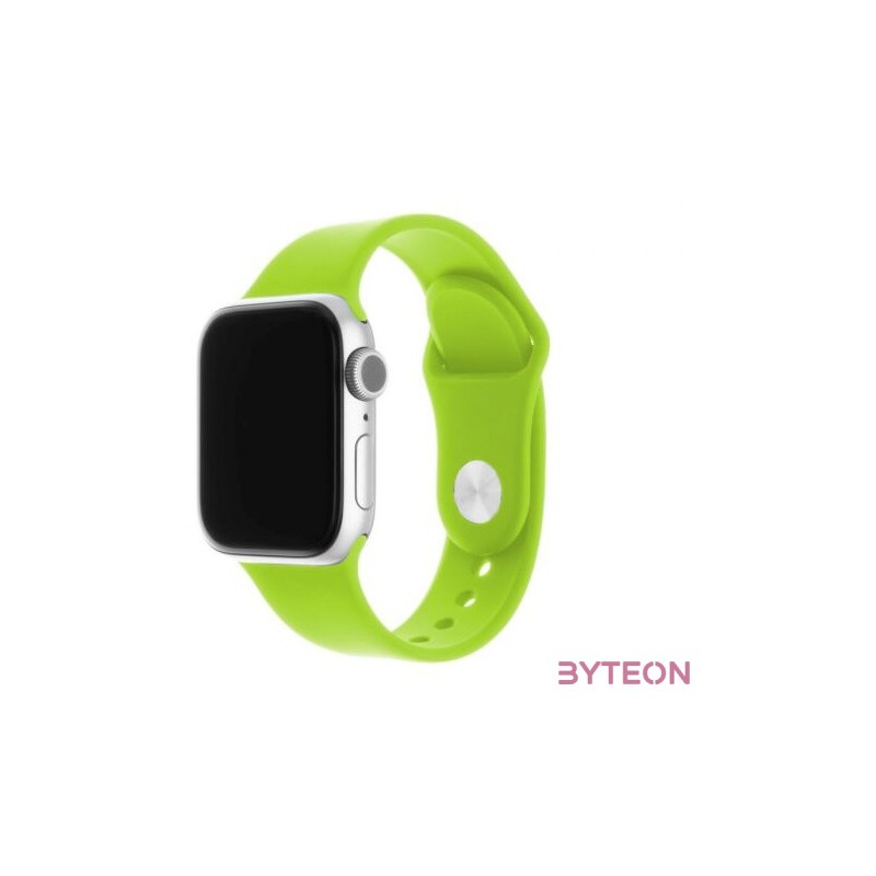 FIXED Szilikon Strap Set Apple Watch 38,40,41 mm, green