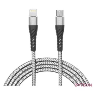 Delight iPhone Lightning Type-C adatkábel 1m Grey