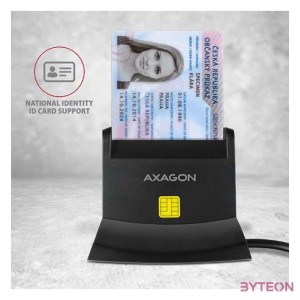AXAGON CRE-SM2 USB Smart Card ID Card Reader  SD,microSD,SIM Card Reader