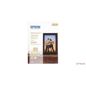 Epson Premium Glossy Photo Paper (13x18cm, 30db)
