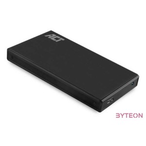 ACT AC1200 2,5 SATA Hard Drive Enclosure Aluminium USB 3.2 Gen1