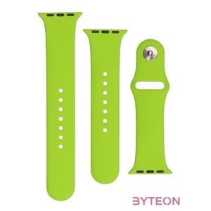 FIXED Szilikon Strap Set Apple Watch 38,40,41 mm, green