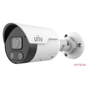 Uniview Easystar 4MP ColorHunter csőkamera, 2.8mm fix objektívvel, mikrofonnal és hangszóróval