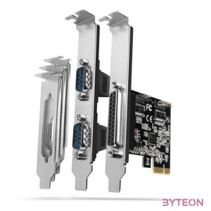 AXAGON PCEA-PSN PCIE 1x Paralel  2x Serial
