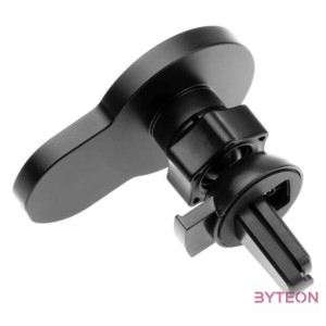 FIXED mágneses telefon tartó autóba, QI töltővel