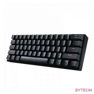 Redragon Draconic Compact RGB Wireless Red Mechanical Tenkeyless Designed Bluetooth Gaming Keyboard Black HU