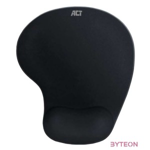 ACT AC8010 Ergonomic with wrist rest Egérpad Black