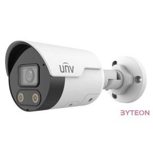 Uniview Easystar 4MP ColorHunter csőkamera, 2.8mm fix objektívvel, mikrofonnal és hangszóróval