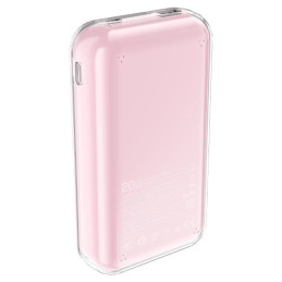 Acefast M2 Sparkling Series power bank, 20000mAh, 30W (pink)