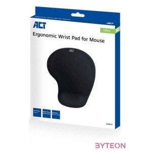 ACT AC8010 Ergonomic with wrist rest Egérpad Black