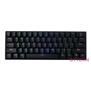 Redragon Draconic Compact RGB Wireless Brown Mechanical Tenkeyless Designed Bluetooth Gaming Keyboard Black HU