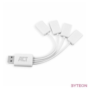 ACT AC6210 USB 2.0 4-Port Hub White