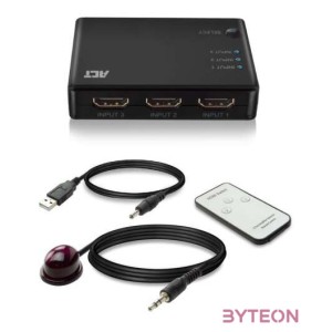 ACT AC7845 4K HDMI Switch 3x1