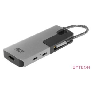 ACT AC7021 USB-C to HDMI 4K adapter Hub  Card Reader