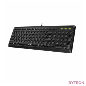 Genius SlimStar Q200 Keyboard Black HU