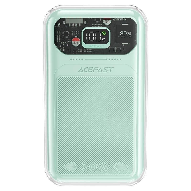 Acefast M2 Sparkling Series power bank, 20000mAh, 30W (grey)