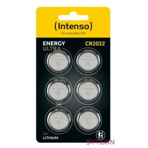 Intenso CR2032 Lítium Gombelem 6db,csomag