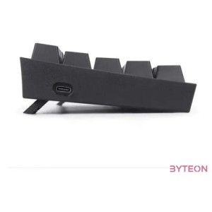 Redragon Fizz Pro black, wired2.4GBT mechanical Keyboard, RGB, blue switch Black HU