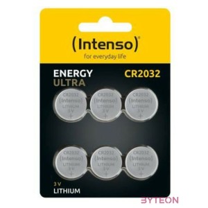 Intenso CR2032 Lítium Gombelem 6db,csomag