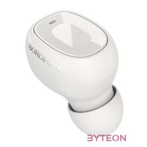 BOROFONE BC28W Shiny Mini Bluetooth Headset White