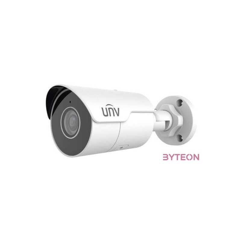 Uniview Easystar 4MP Starlight csőkamera, 2.8mm fix objektívvel, mikrofonnal