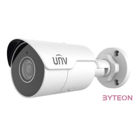 Uniview Easystar 4MP Starlight csőkamera, 2.8mm fix objektívvel, mikrofonnal