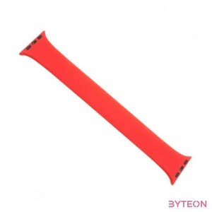 FIXED szilikon szíj Apple Watch 38,40mm, L méret, piros