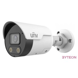 Uniview Easystar 2MP ColorHunter csőkamera, 2.8mm fix objektívvel, mikrofonnal és hangszóróval