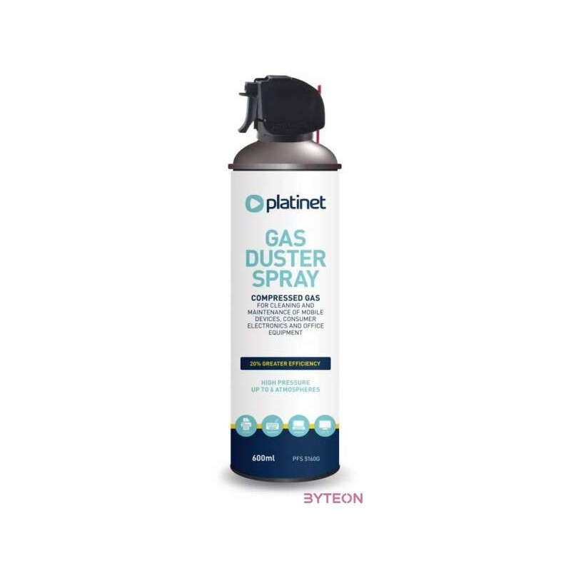 Platinet PFS5160G Sűrített levegő spray 600 ml