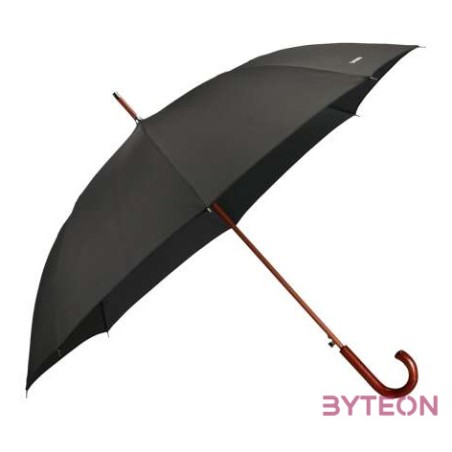 Samsonite Wood Classic S Stick Umbrella Black