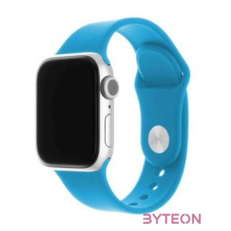 FIXED Szilikon Strap Set Apple Watch 42,44,45 mm, deep Kék